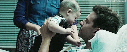 The Place Beyond the Pines (2012)  Quote (About parents love kissing hospital gif father baby)