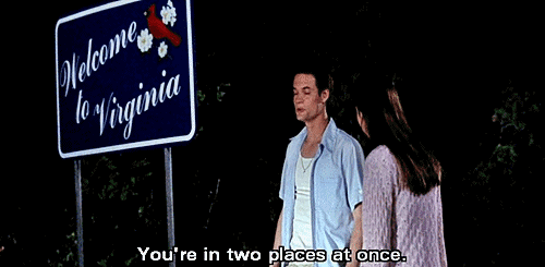 A Walk to Remember (2002) Quote (About two places once gifs)