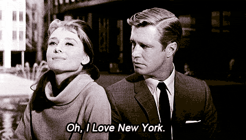 Breakfast at Tiffanys (1961) Quote (About USA nyc ny new york love new york love gifs black and white)