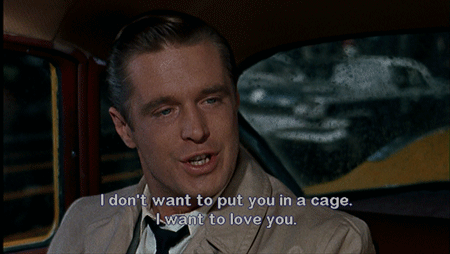 Breakfast at Tiffanys (1961) Quote (About trap love in love gifs cage animal)