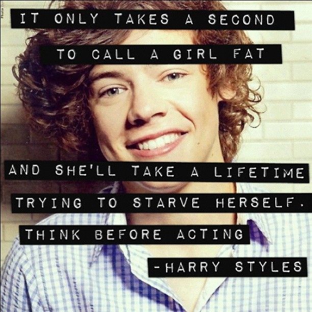 Harry Styles  Quote (About starve lifetime girl gifs)