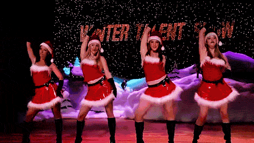 Mean Girls (2004) Quote (About xmas sexy santa claus santa gifs dance christmas)