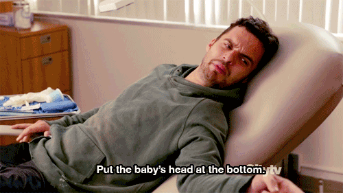 New Girl Quote (About head gifs bottom baby)
