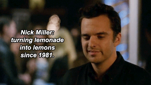 New Girl Quote (About lemons lemonade gifs fruits drink)