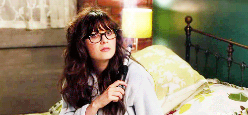 New Girl Quote (About perm hair gifs burn)