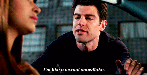 New Girl Quote (About snowflake sexual gifs)