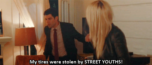 New Girl Quote (About youths tires thieves stolen gifs)