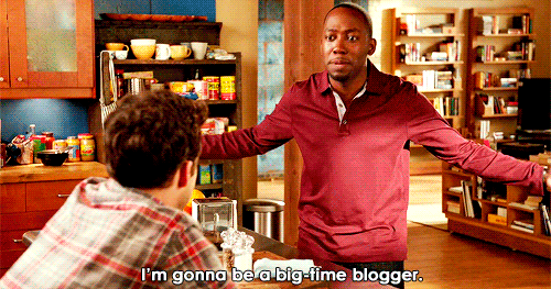New Girl Quote (About tumblr gifs blogger) - CQ