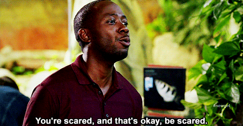 New Girl Quote (About truth scared life gifs afraid)