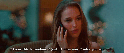 No Strings Attached (2011)  Quote (About random miss you miss)