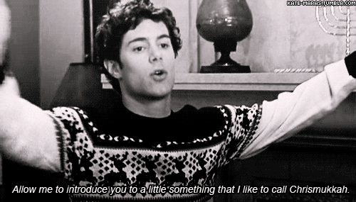 The O.C.  Quote (About Jewish holiday Jewish jew holiday hanukkah gifs Festival of Lights christmas chrismukkah black and white)
