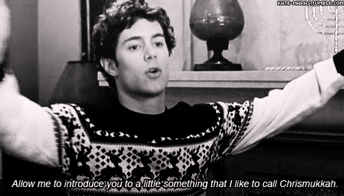 The O.C. Quote (About Jewish holiday Jewish jew holiday hanukkah gifs Festival of Lights christmas chrismukkah black and white)