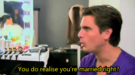 Keeping Up with the Kardashians  Quote (About married guy married gifs couple)