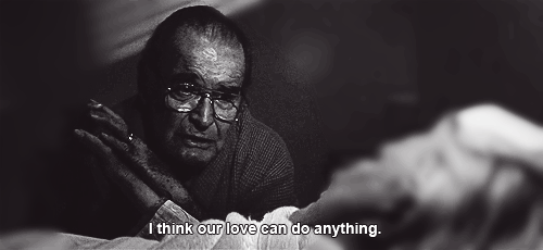 The Notebook (2004)  Quote (About old couples married couples marriage love gifs black and white)