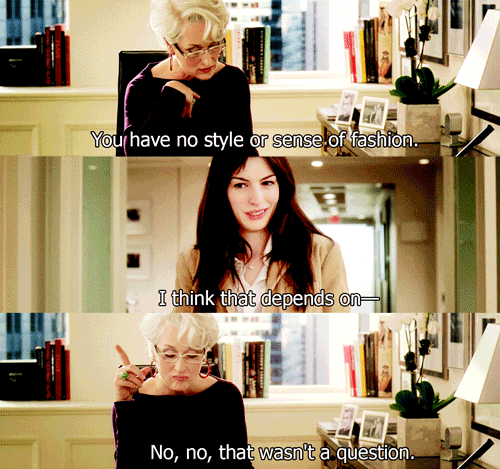 The Devil Wears Prada (2006)  Quote (About question fashion depends)