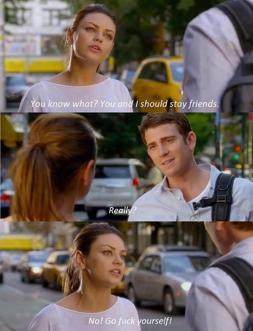 Friends with Benefits (2011)  Quote (About love fwb fuck friends breakup break up)
