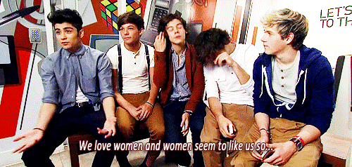 Zayn Malik,One Direction  Quote (About women woman girl gifs gay fans)