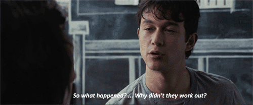 (500) Days of Summer (2009)  Quote (About work out life happen gifs changes breakups break up)