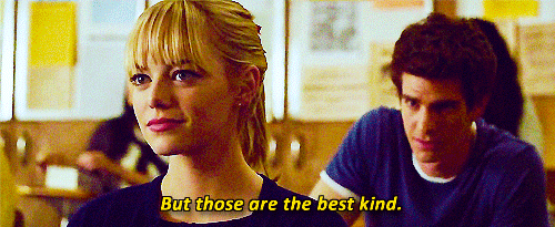 The Amazing Spider Man (2012)  Quote (About gifs couple best kind)