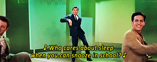 Hairspray (2007) Quote (About snooze sleep singing school gifs)