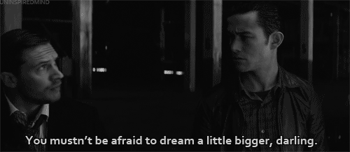 Inception (2010) Quote (About gifs dream darling bigger)