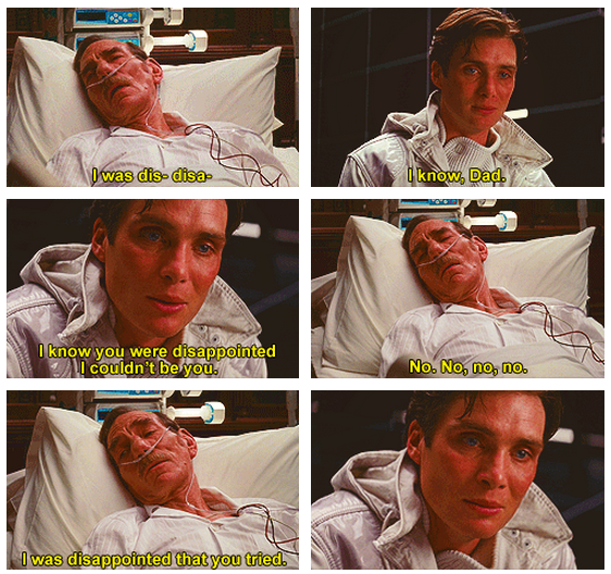 Inception (2010) Quote (About hospital disappointed dad)