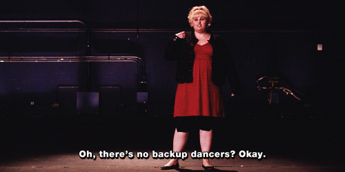 Pitch Perfect (2012) Quote (About gifs dancing backup dancers)