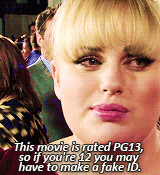 Rebel Wilson Quote (About pg13 movie gifs fake id)