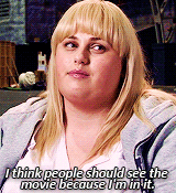 Rebel Wilson Quote (About popular movie gifs famous fame)