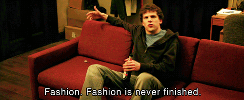 The Social Network (2010) Quote (About gifs fashion clothes)