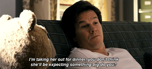 Ted (2012) Quote (About wedding ring propose gifs expectation dinner date)
