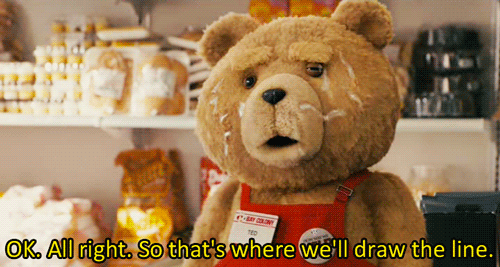 Ted (2012) Quote (About sex humping draw the line cashier register cashier)