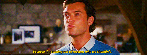 The Holiday (2006) Quote (About reasons love gifs)