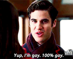Glee Quote (About straight gifs gay)