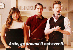 Glee Quote (About gifs funny Artie)