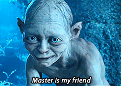 The Lord of the Rings: The Two Towers (2002) Quote (About master gifs friend)
