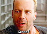 The Fifth Element (1997) Quote (About supergreen green gifs)