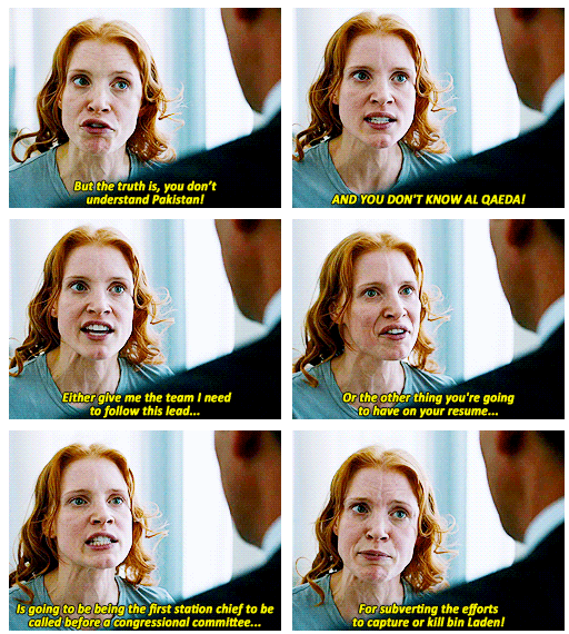 Zero Dark Thirty (2012) Quote (About terrorist resume bin Laden best scene Al Qaeda)