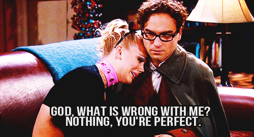 The Big Bang Theory Quote (About perfect Penny gifs)