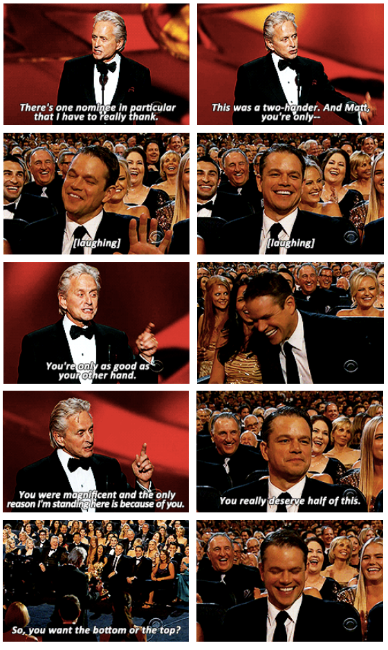 Emmy Awards 2013 Quote (About thank you speech)