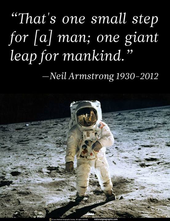 Neil Armstrong Quote About space small step mankind CQ Neil Armstrong Quote About space small step mankind CQ