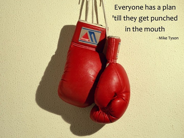 Mike Tyson Quote (About punched plan mouth)